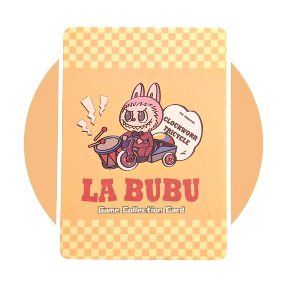 Labubu Game Collection Trading Card (KK56): Pink Elf Monster Troll, LABU-056 - Picture 2 of 2